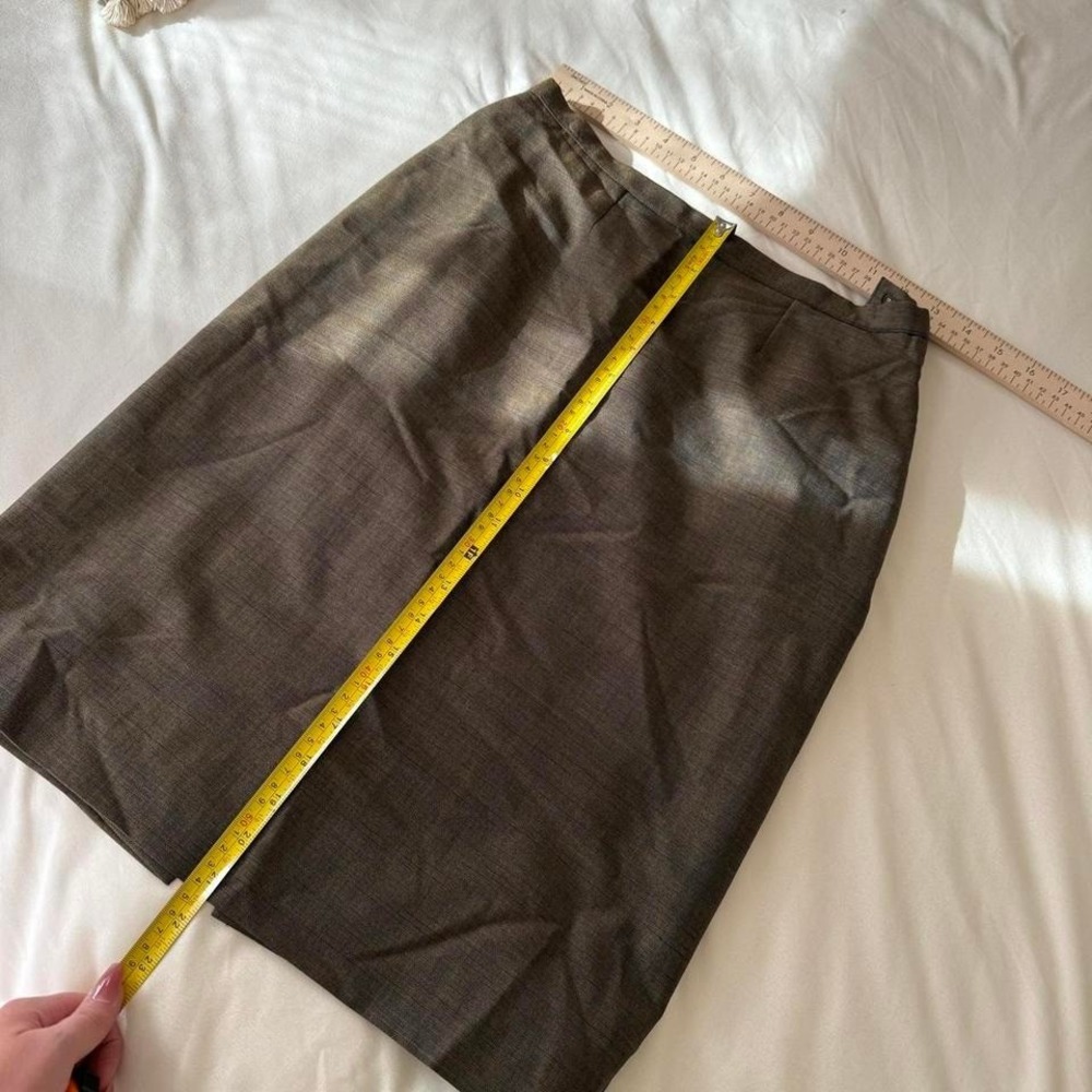 50s gray pencil skirt preppy minimalist‎ - Picture 2 of 5